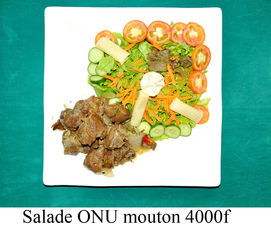 Salade ONU avec mouton