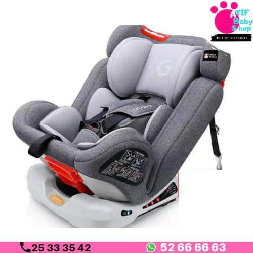 Chaise Auto bébé Couleur Grise