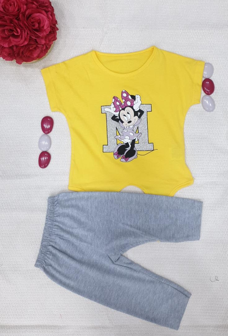 Ensemble Pantalon 2 pièces fille 2 à 5 ans