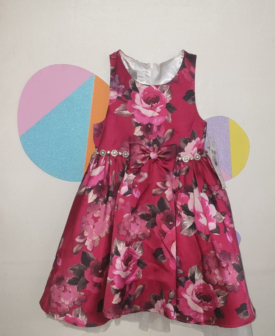 Robe fleurie Fillette