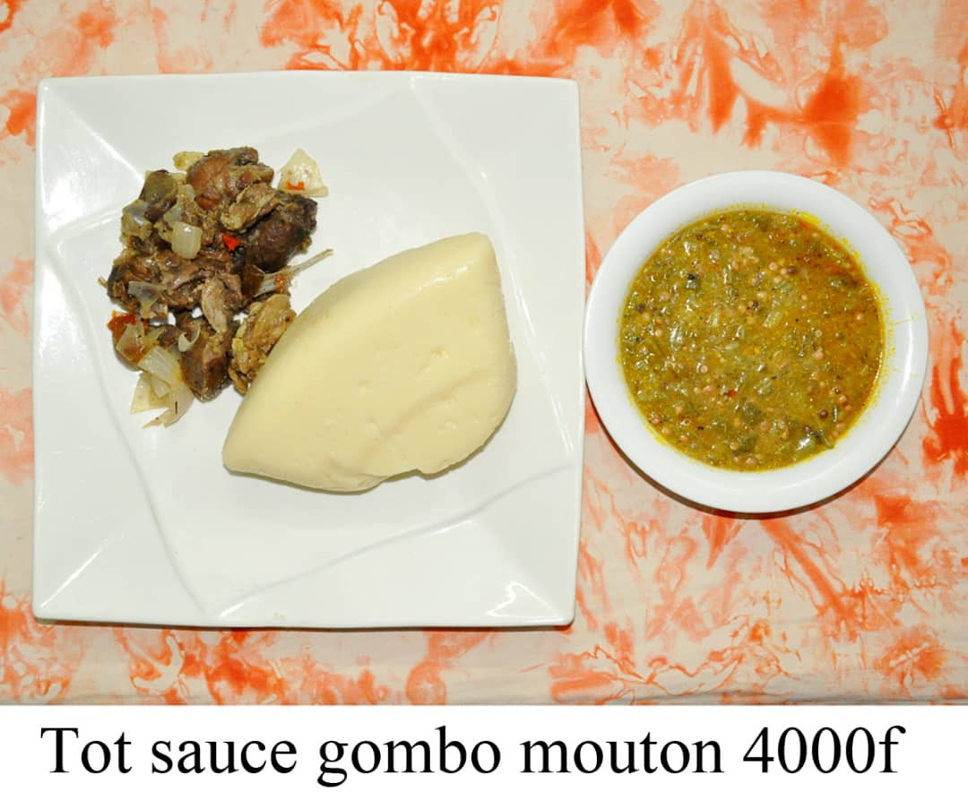 Tot sauce gombo+mouton
