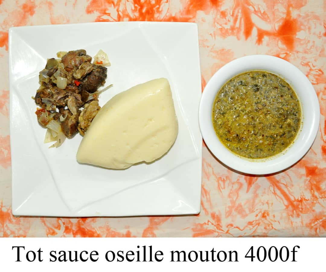 Tot sauce oseille + mouton
