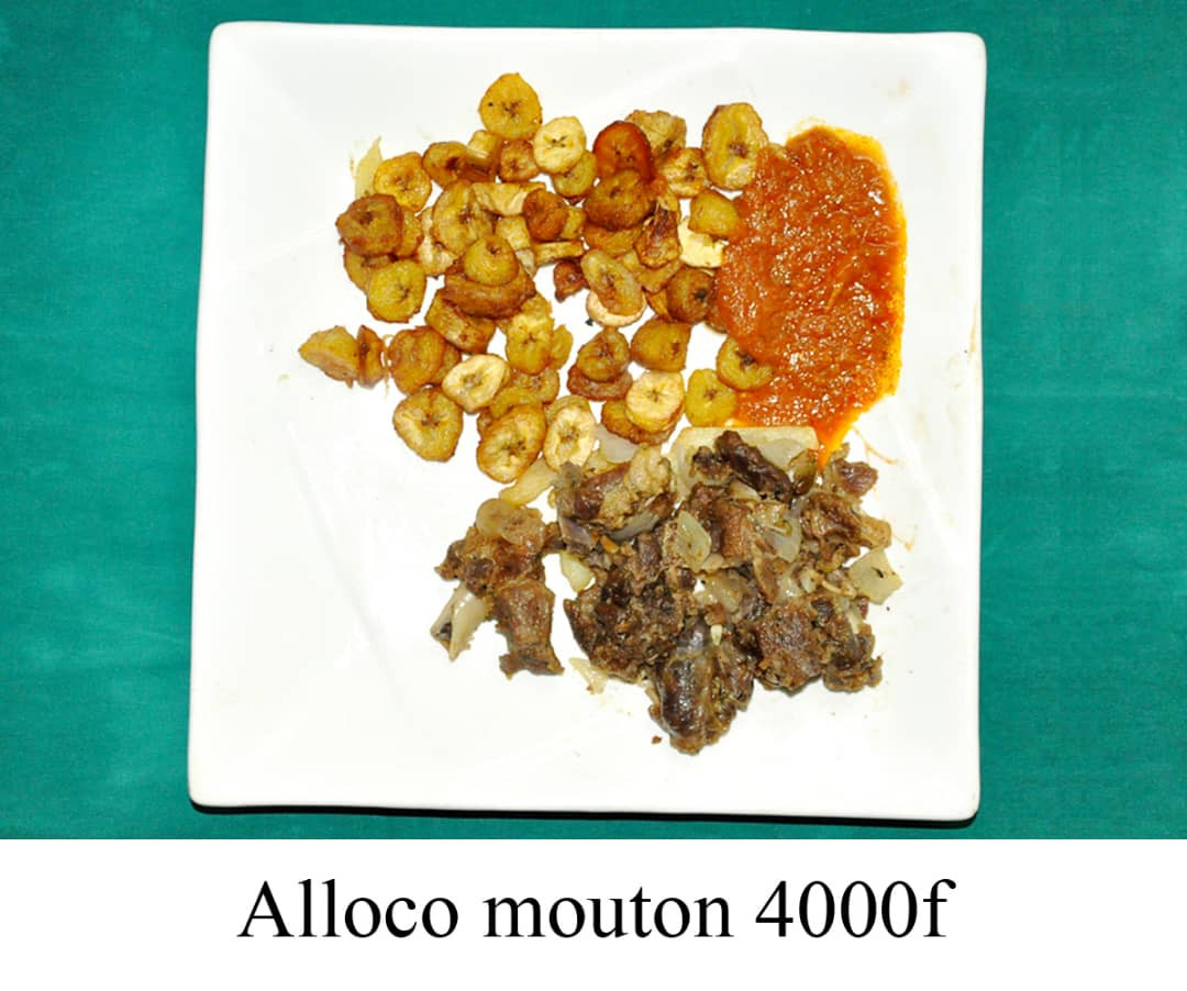 Alloco + mouton