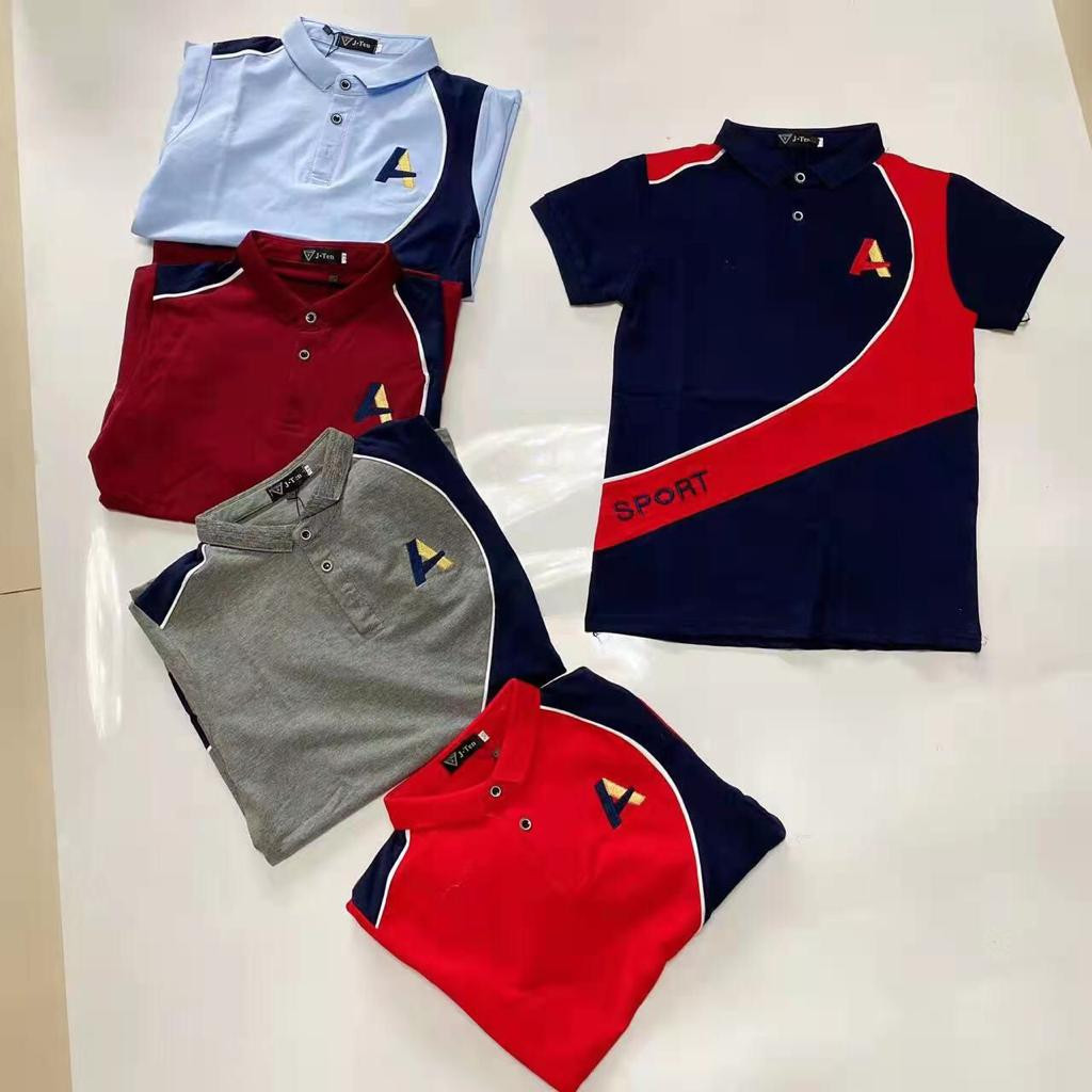 polo pour enfant de 5 a 12ans