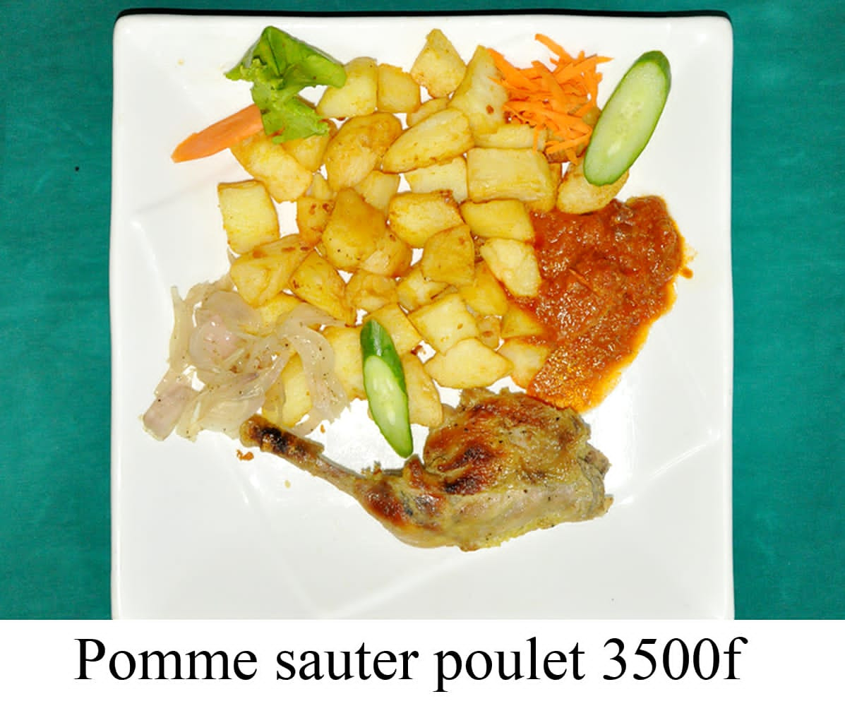 Pomme sauté poulet