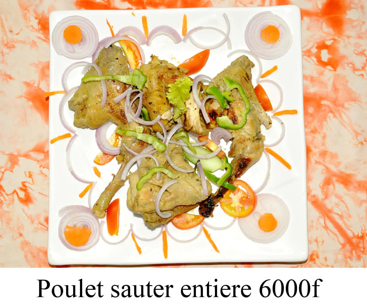 Poulet sauté entier